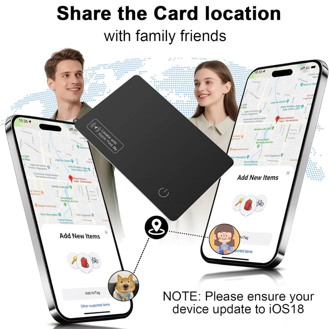 Loktra Smart Wallet Card para Iphone