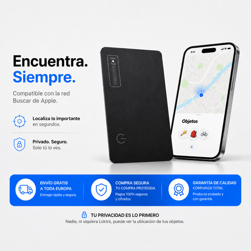 Loktra Smart Wallet Card para Iphone - Loktra